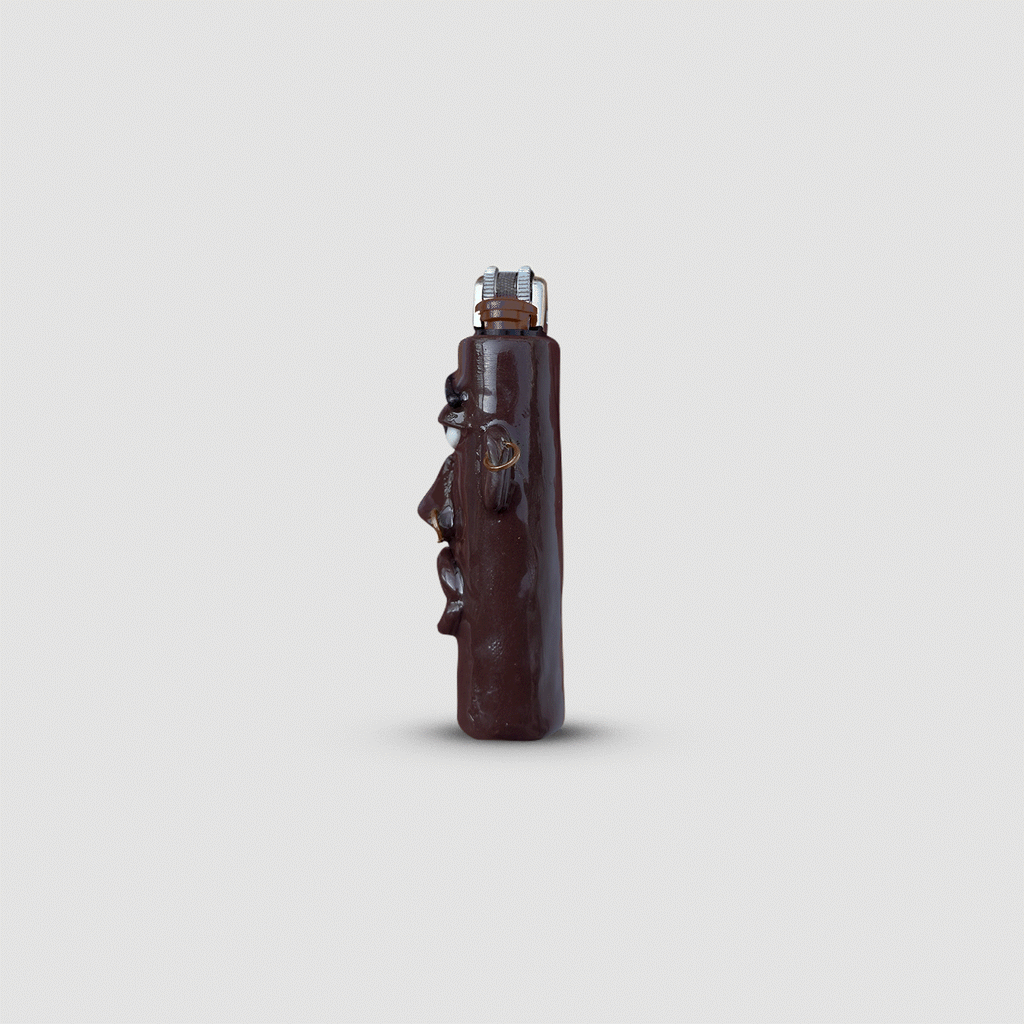 Africa American Character Lighter Case