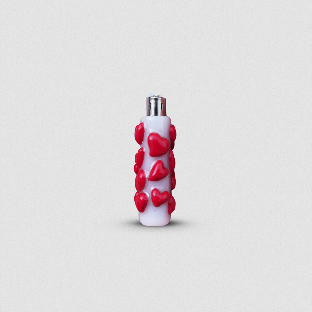 Heart Pop Lighter Case
